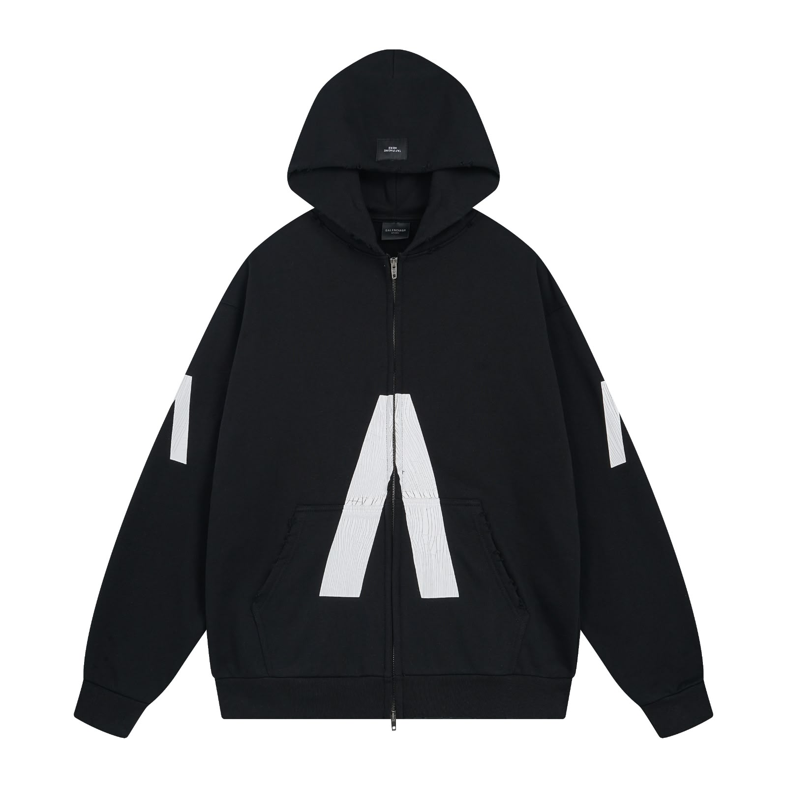 Moletom Balenciaga x Archive Tour Preto