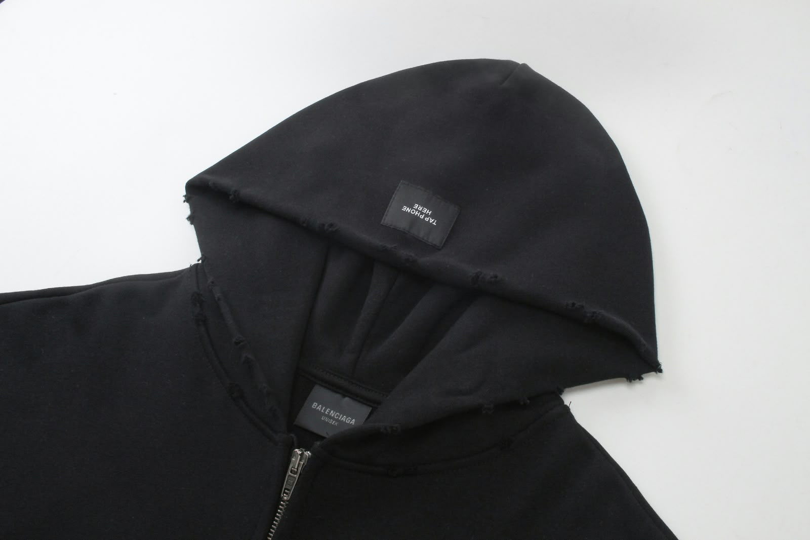 Moletom Balenciaga x Archive Tour Preto detalhe 4