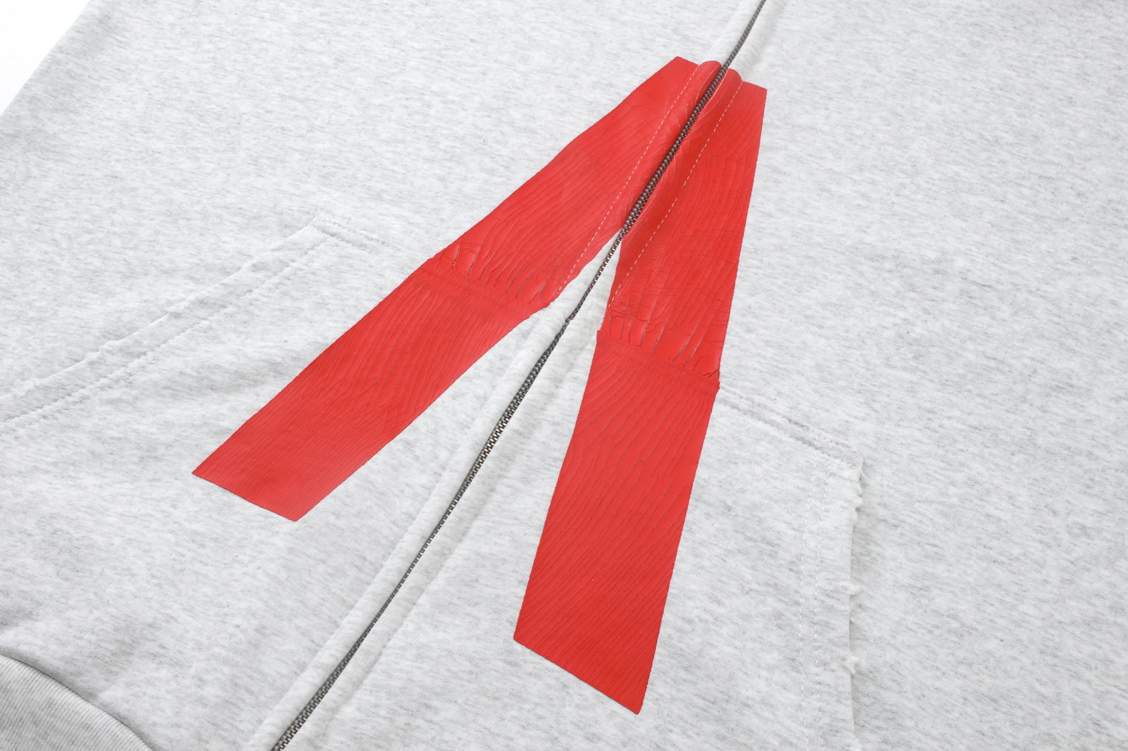 Moletom Balenciaga x Archive Tour cinza detalhe 5