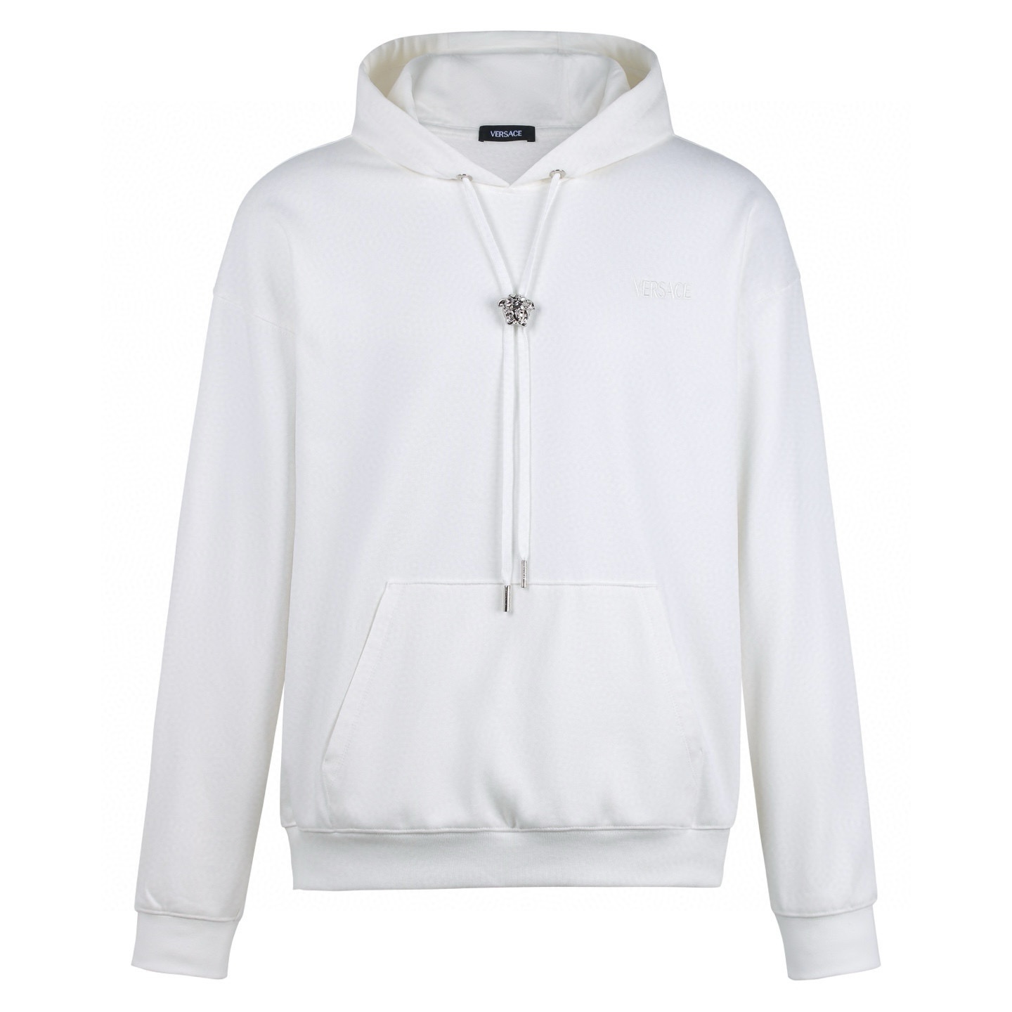 Moletom Versace Branco com Capuz